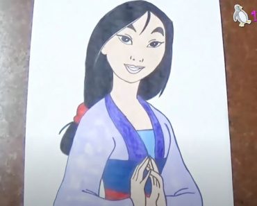 How To Draw Mulan Step by Step