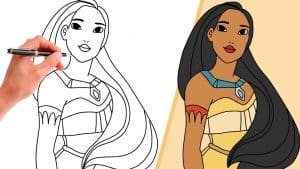 How To Draw Pocahontas