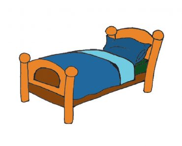 How to Draw A Bed easy Step by Step