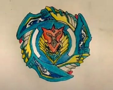 How to Draw A Beyblade Step by Step