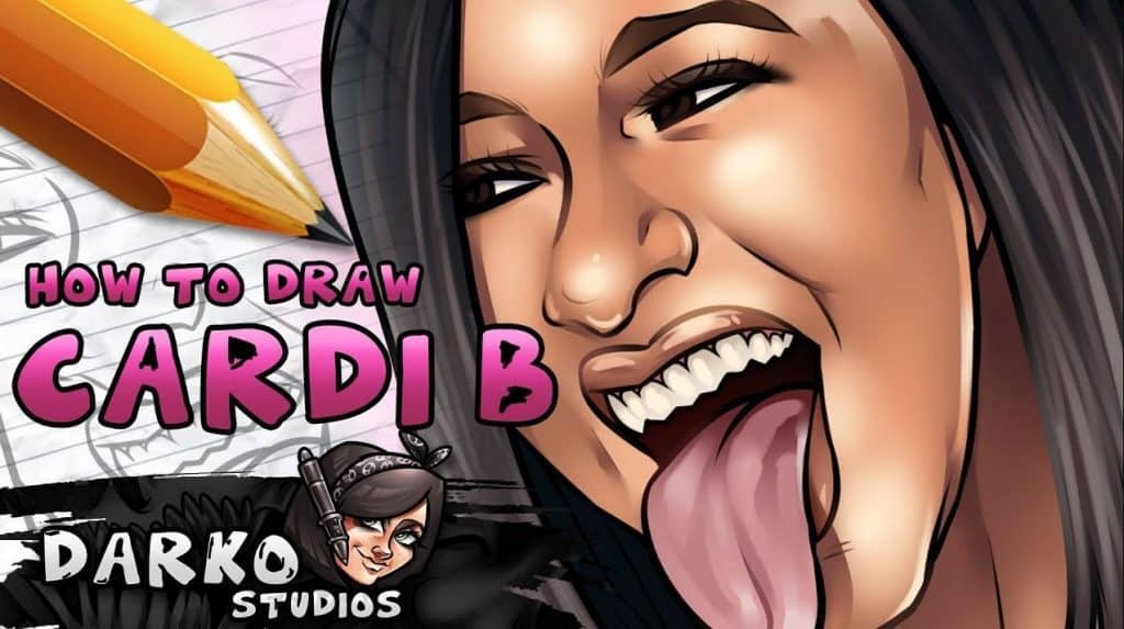 How to Draw Cardi B