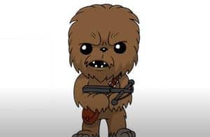 How to Draw Chewbacca from Star Wars