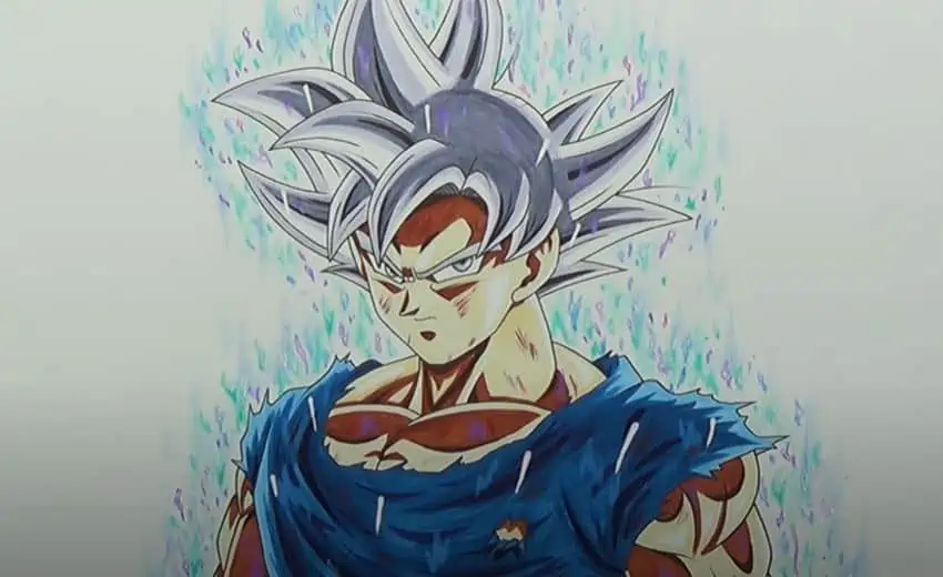 How to Draw Ultra Instinct Goku