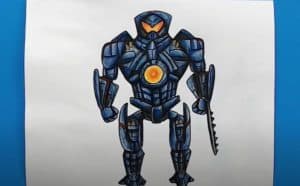 How to draw Gipsy Danger