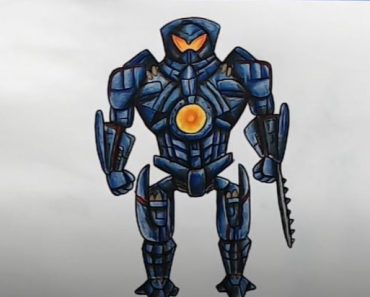 How to Draw Gipsy Danger Step by Step
