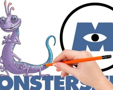 How to draw Randall from Monsters inc