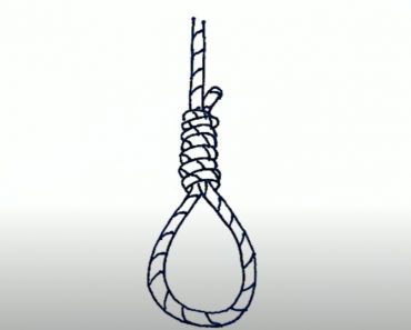 How To Draw A Noose Step by Step
