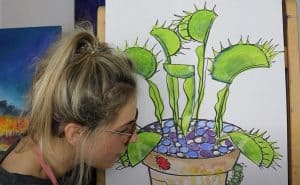 How To Draw A Venus Fly Trap