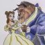 How To Draw Belle And Beast from Beauty and the beast