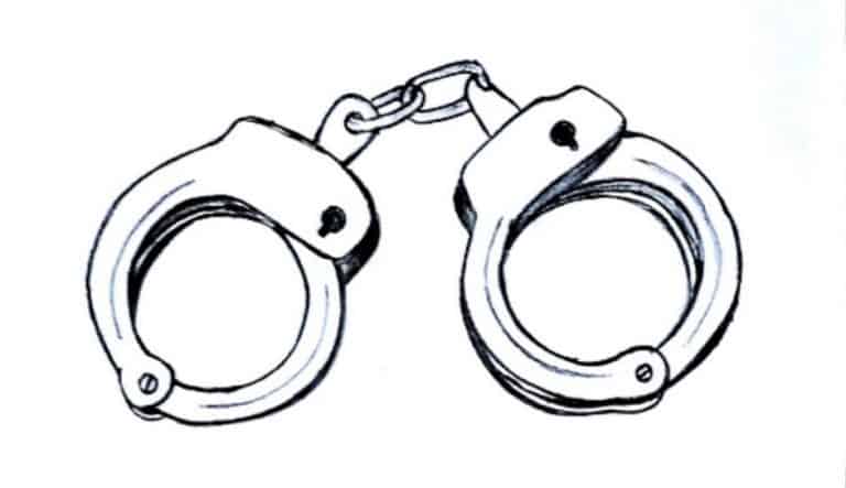 How To Draw Handcuffs Step By Step 6189