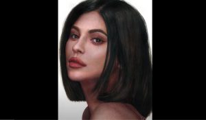 How To Draw Kylie Jenner