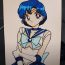 How To Draw Sailor Mercury || Anime Girl Drawing
