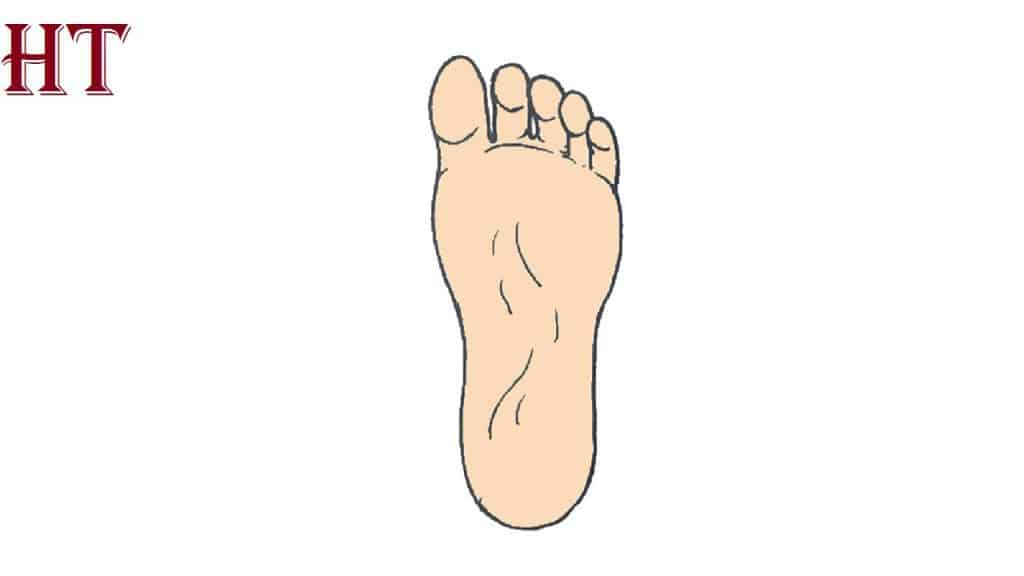 How to Draw A Foot