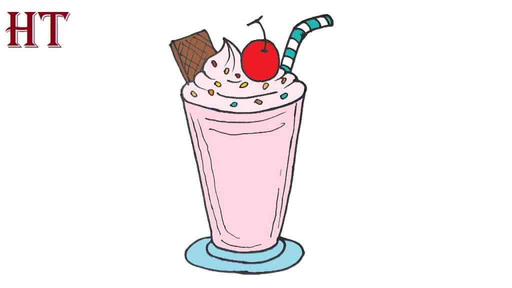 How to Draw A Milkshake