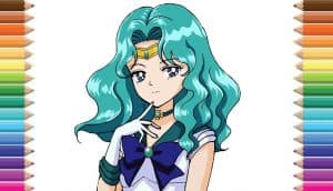 How to Draw Sailor Neptune
