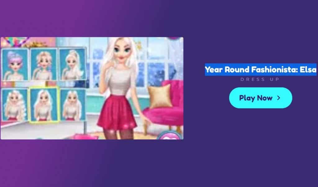 Year Round Fashionista - Elsa