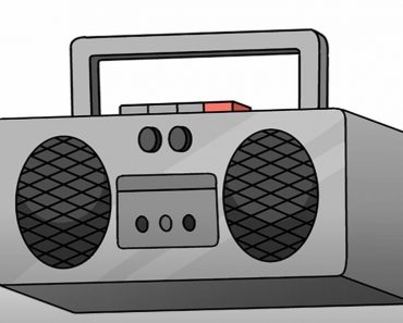 Radio Drawing easy Step by Step for Beginners