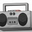 Radio Drawing easy Step by Step for Beginners
