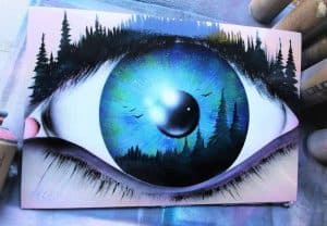 Eye of the Forrest - SPRAY PAINT