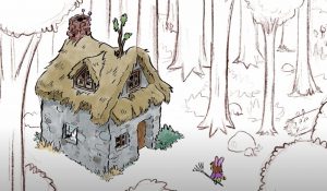 How To Draw A Cottage