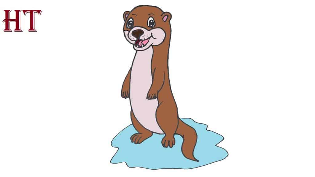 How To Draw A Sea Otter