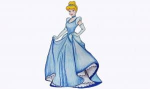How To Draw Cinderella