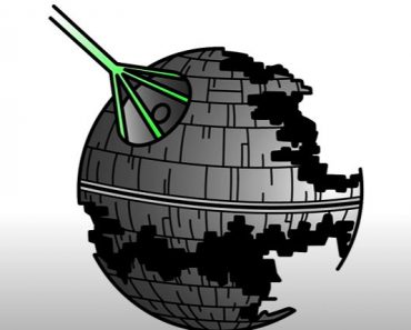 How To Draw Death Star Step by Step