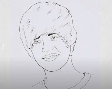 How To Draw Justin Bieber Step by Step