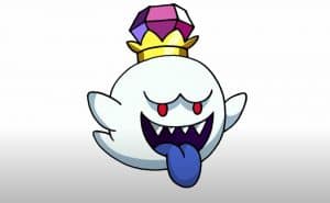 How To Draw King Boo