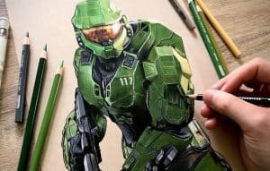 How To Draw Master Chief