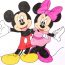 How To Draw Mickey And Minnie Step by Step