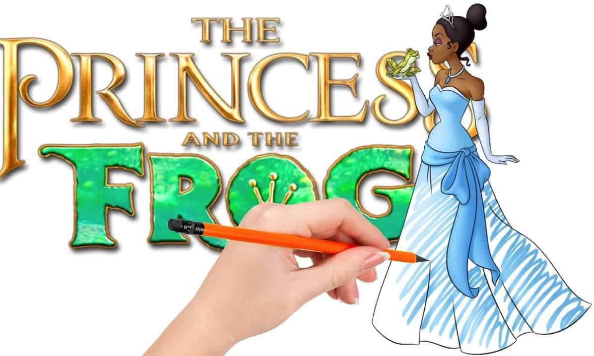 How To Draw Princess Tiana Step by Step