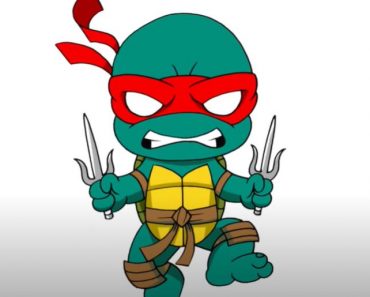 How To Draw Raphael from Ninja Turtles