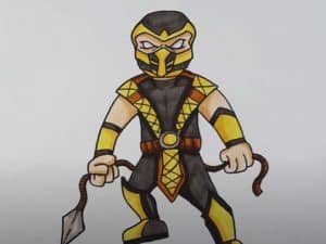 How To Draw Scorpion