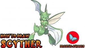 How To Draw Scyther