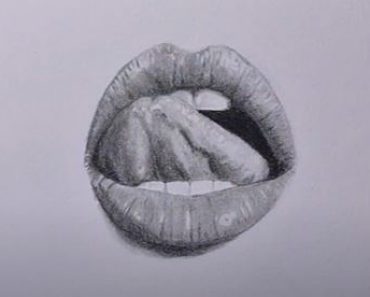 How To Draw Sexy Lips Step by Step