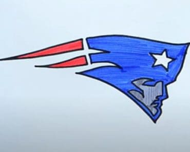 How To Draw The Patriots Logo Step by Step