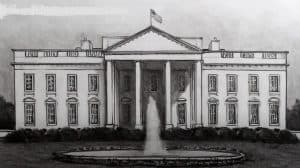 How To Draw The White House