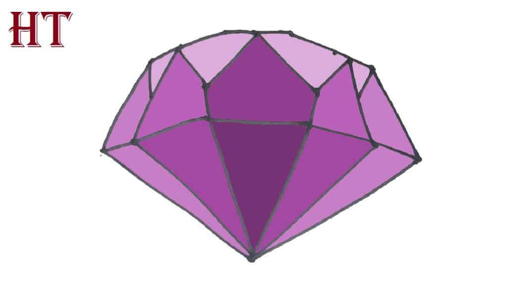 How to Draw A Gemstone