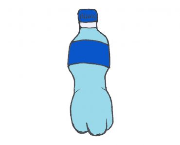 How to Draw A Water Bottle Step by Step