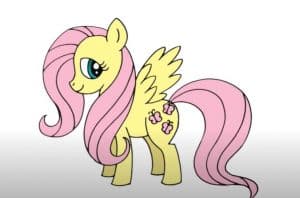 How to Draw Fluttershy from My Little Pony