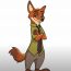 How to Draw Nick Wilde from Zootopia (Full Body)