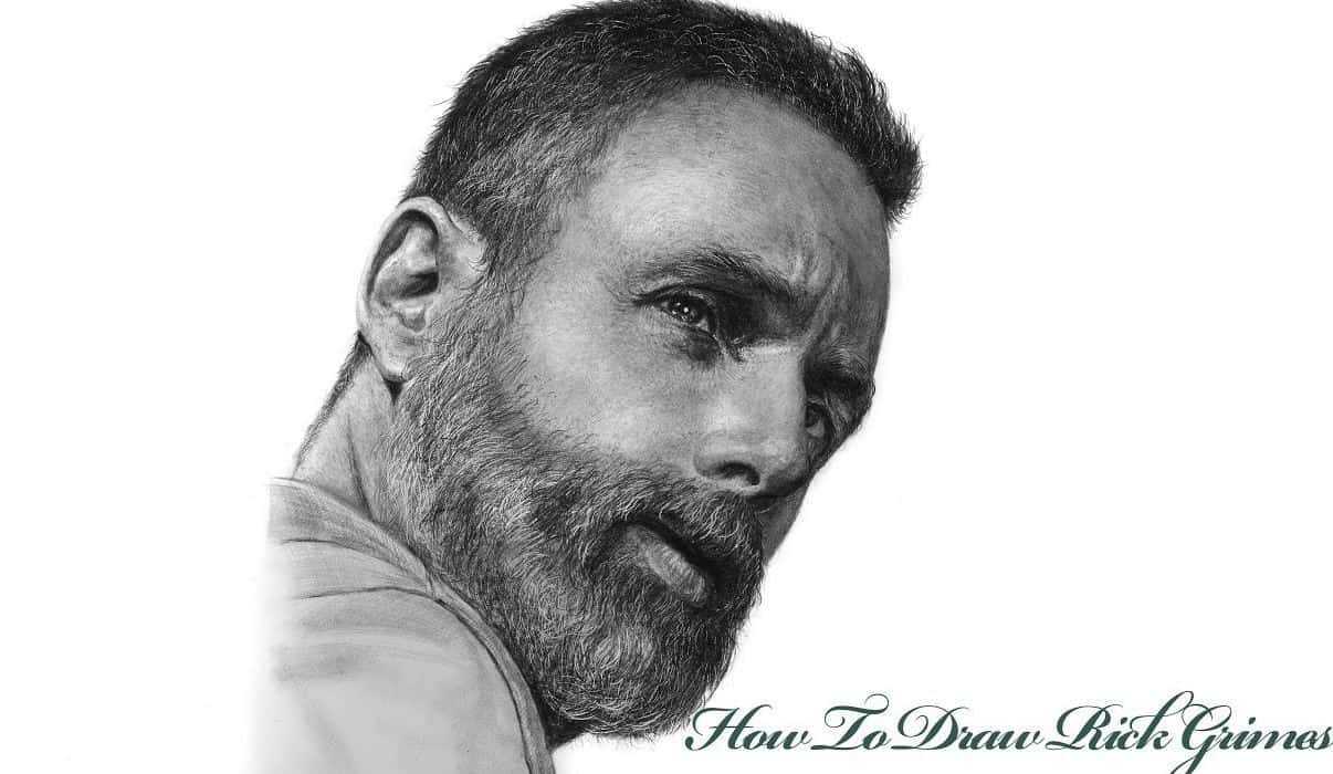 How to Draw Rick Grimes, Rick Grimes From the Walking Dead