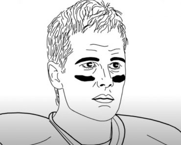 How to Draw Tom Brady Step by Step
