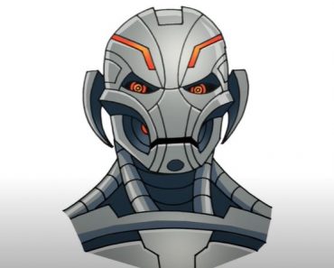 How to Draw Ultron from Avengers Age of Ultron