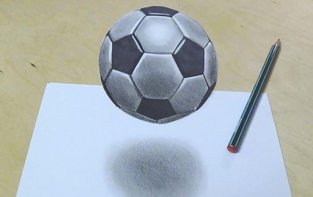 How to Draw a Soccer Ball