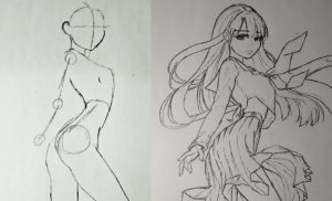 How to Draw an Anime School Girl