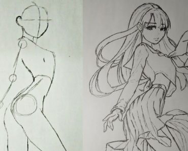 How to Draw an Anime School Girl