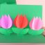 How to Make a Pop Up Flower Card Step by Step