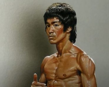 How to draw Bruce Lee with Pencil